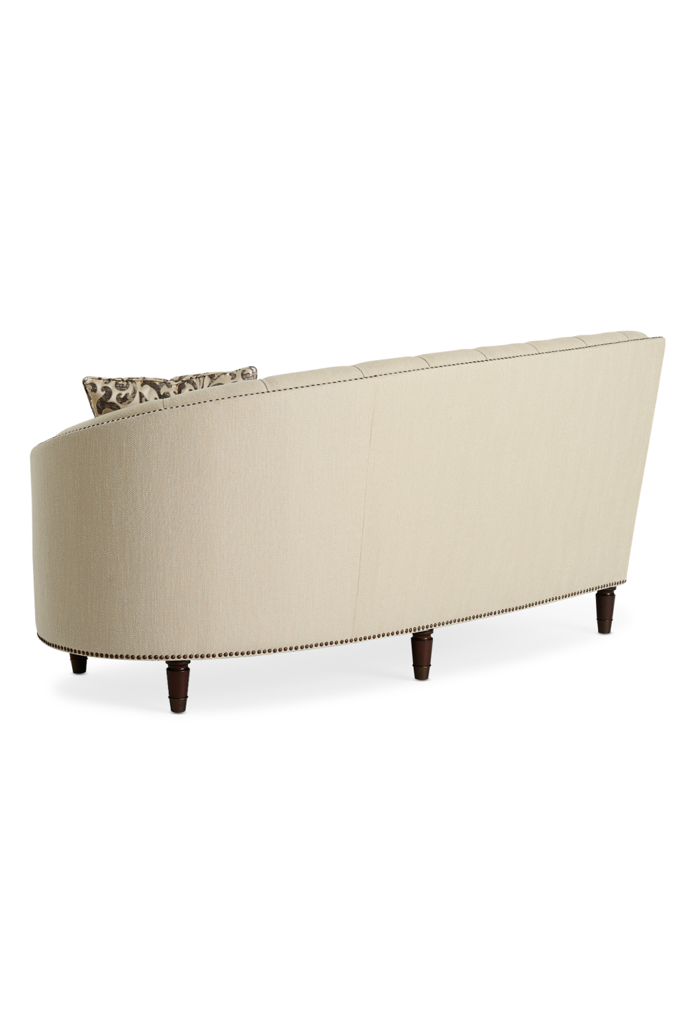 Pikowana sofa obszyta gwoździami | Caracole Laf | Caracole.eu.com