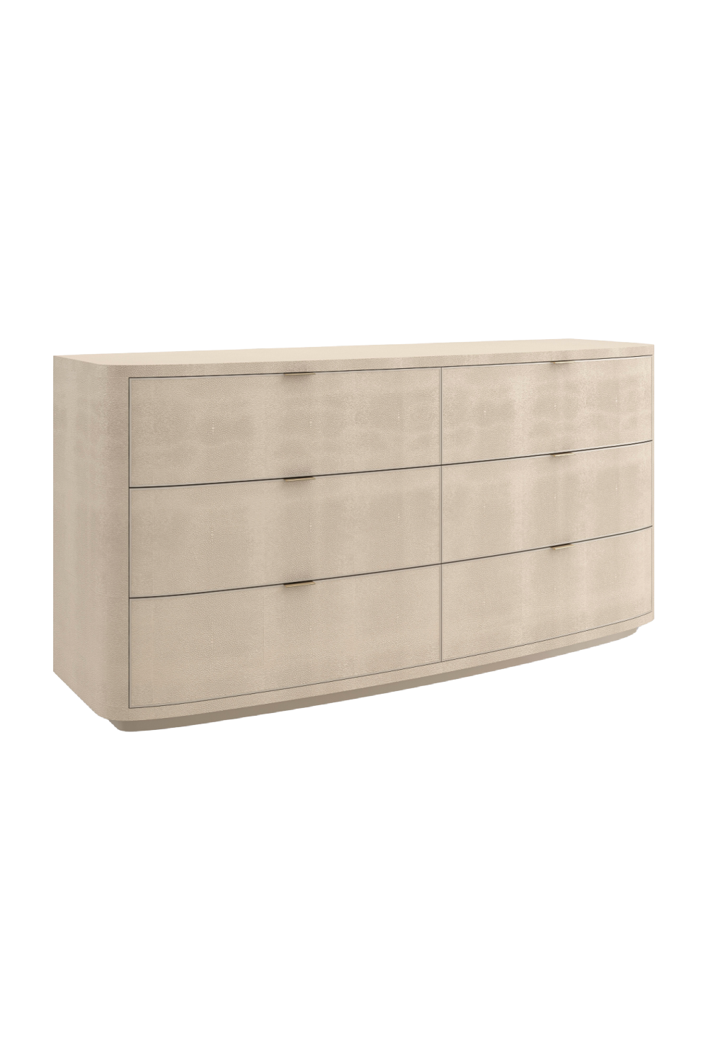 Kremowa komoda Shagreen | Caracole Simply Perfect | Caracole.eu.com