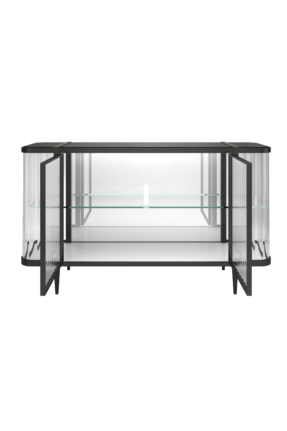 Komoda Wavy Mirror z 2 drzwiami | Caracole Stop And Stare | Caracole.eu.com