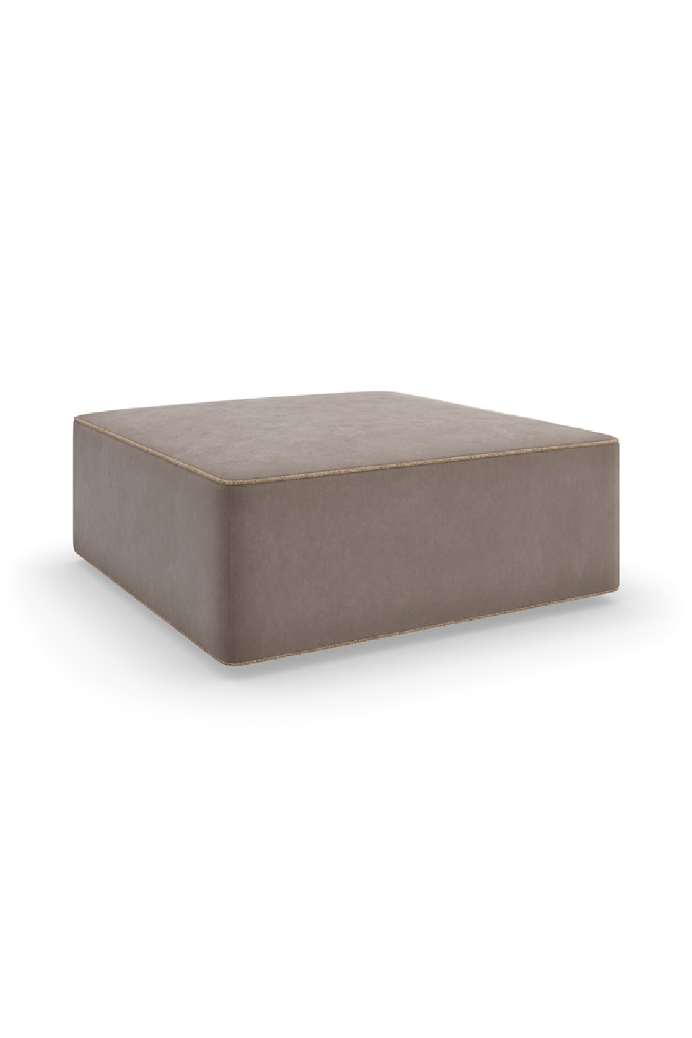 Brązowa sofa modułowa z lamówką | Caracole Marbella | Caracole.eu.com