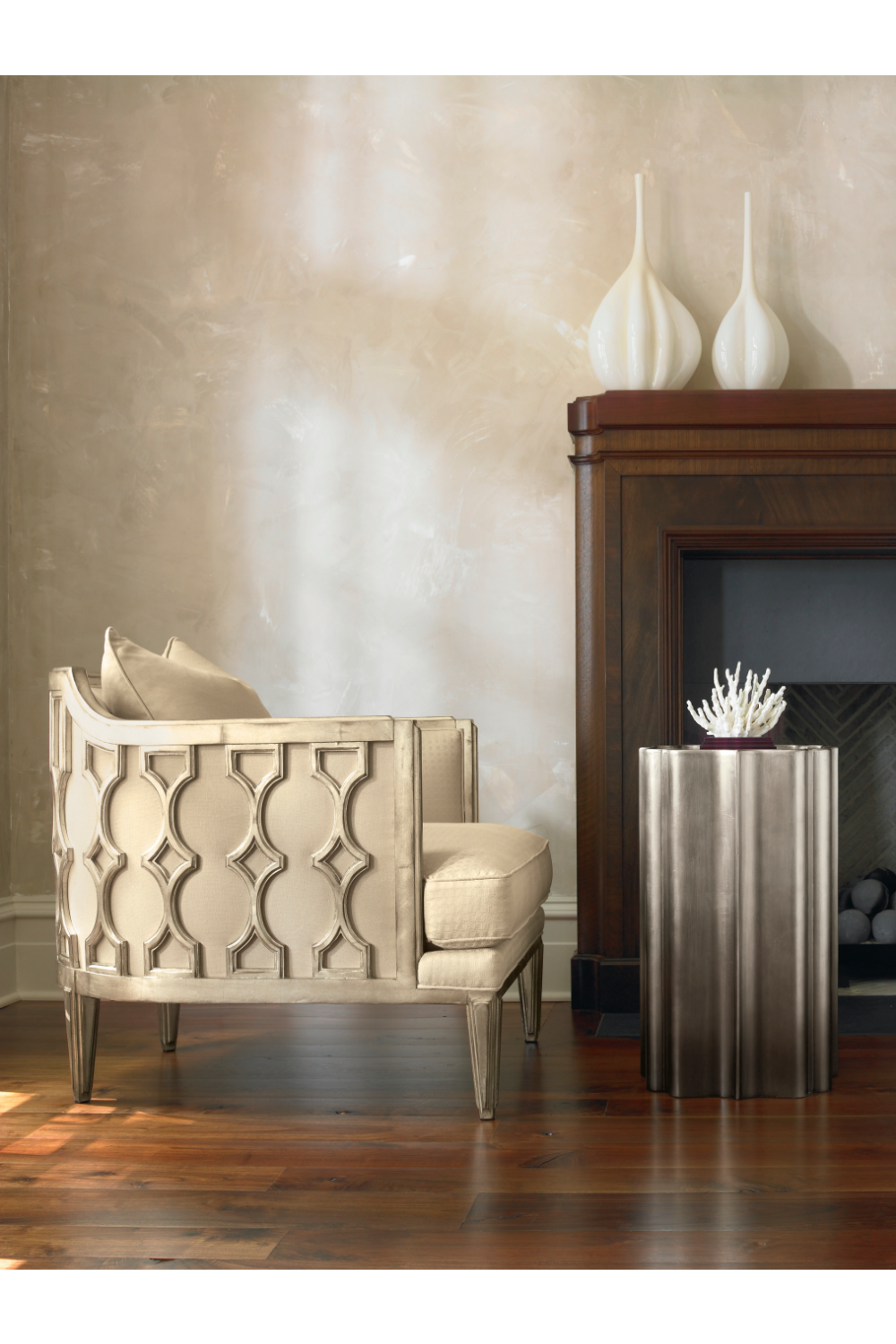 Nowoczesny stolik kawowy w kolorze ombre | Caracole Gold Is Up | Caracole.eu.com