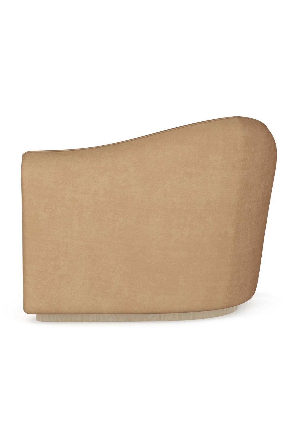 Brązowa aksamitna sofa klinowa | Caracole Kalahari | Caracole.eu.com