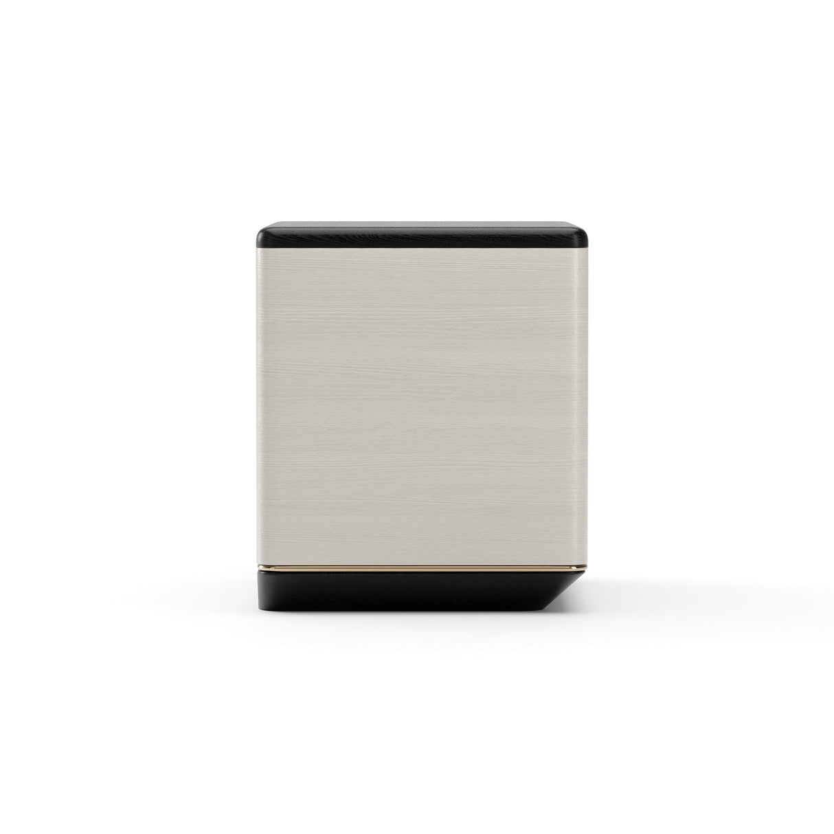Opalowa szafka nocna z 2 szufladami | Caracole Madera Plinth