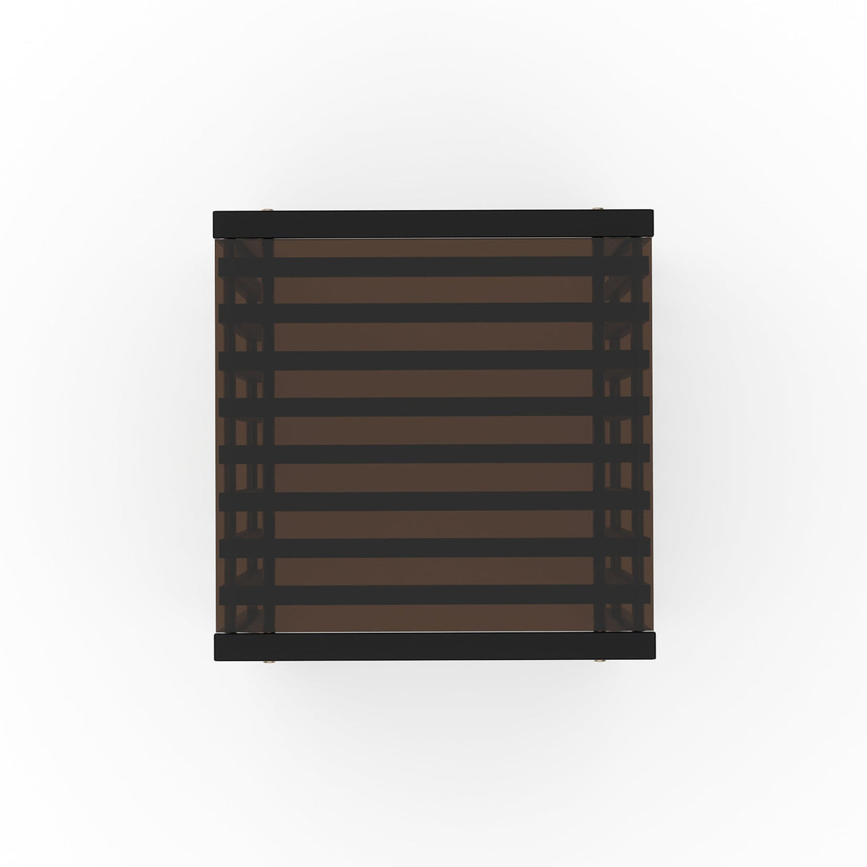 Ciemny stół końcowy | Caracole Pinstripe