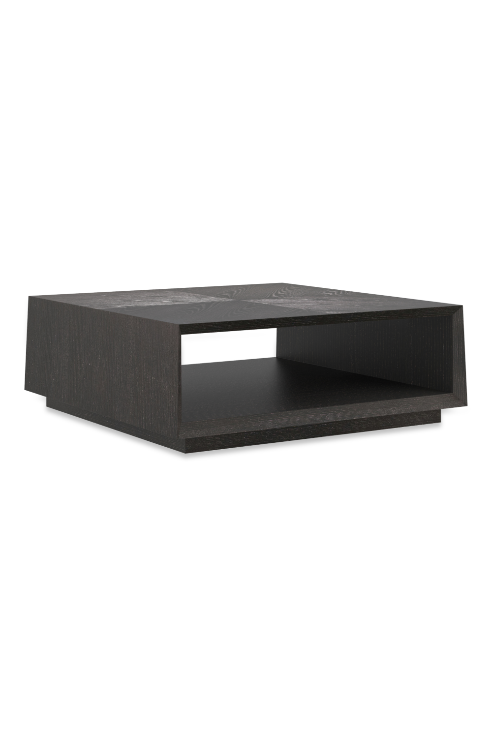 Stolik kawowy Black Ash Square | Caracole Boxcar | Caracole.eu.com