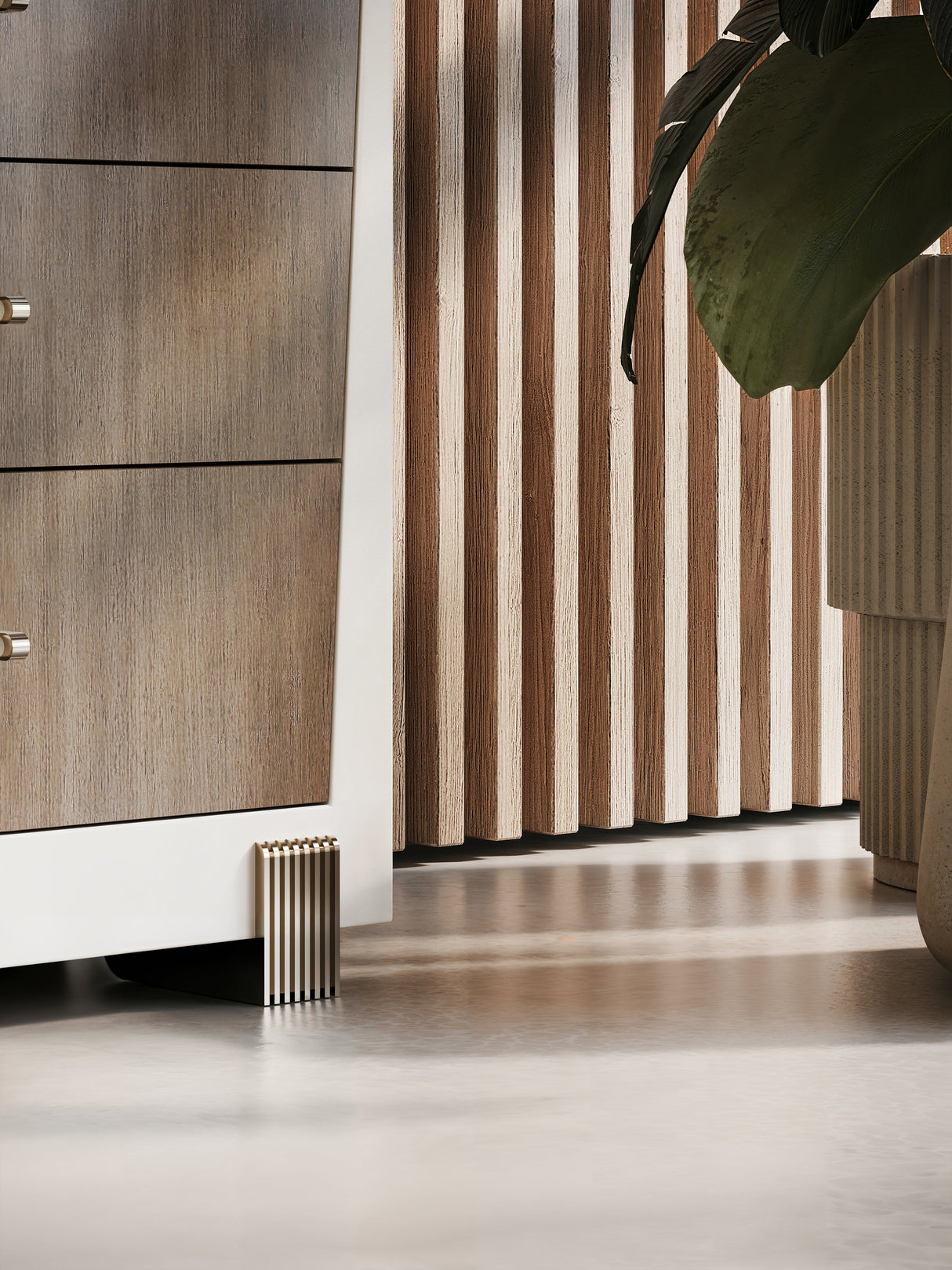 Komoda z przydymionego brązu | Caracole Counter Balance