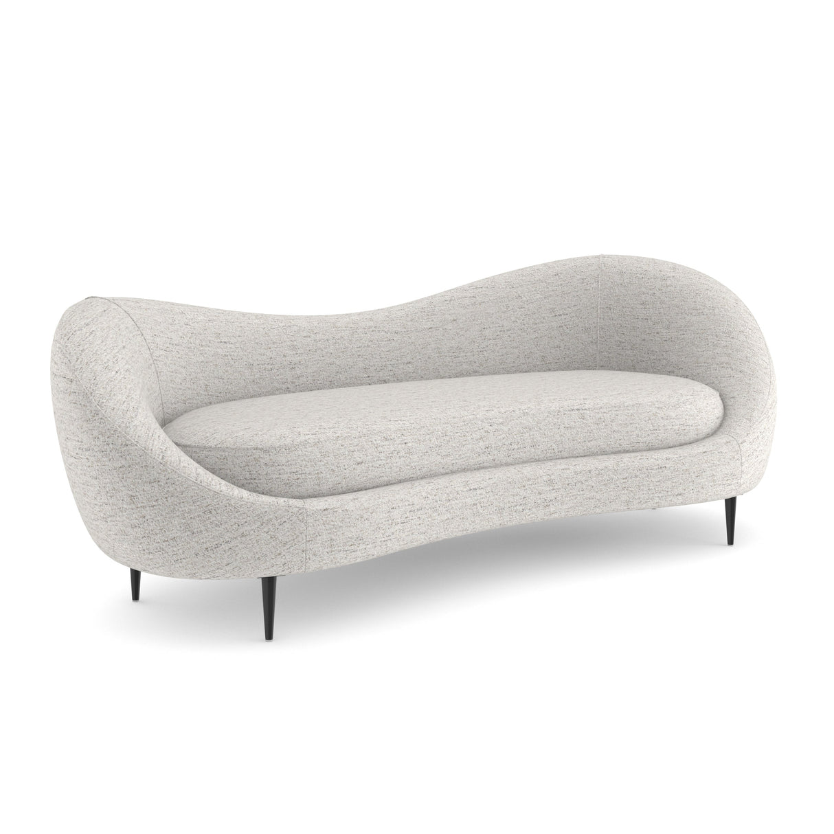 Sofa szenilowa w kształcie fasoli | Caracole Formosa