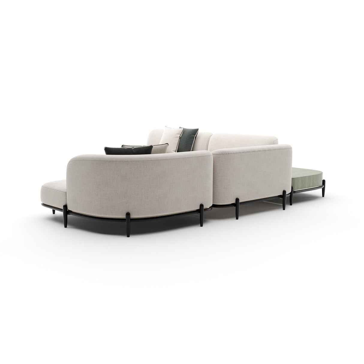 Sofa segmentowa | Caracole Madera Laf L segmentowa