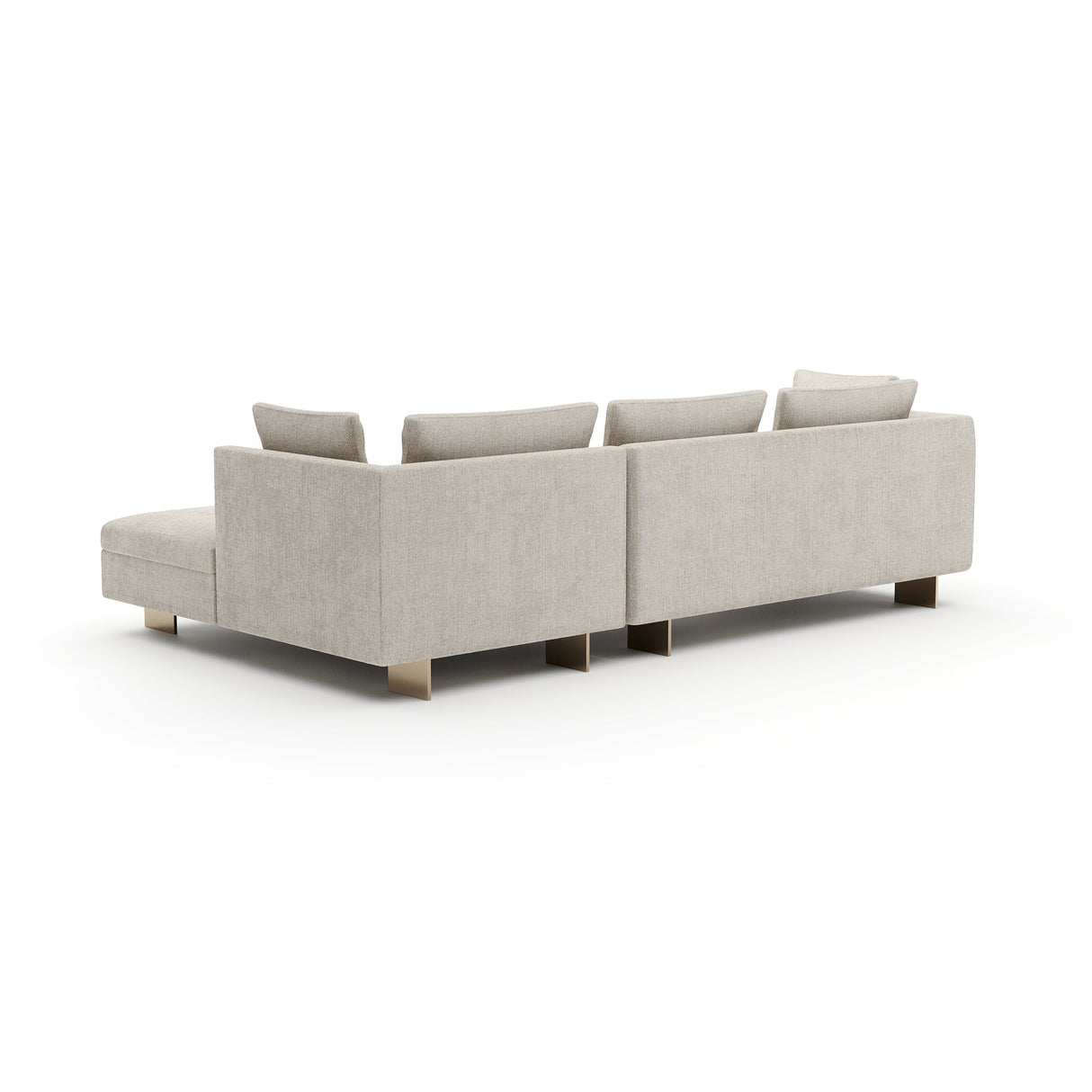 Sofa Pearl - Leżanka narożna prawa | Caracole Altura