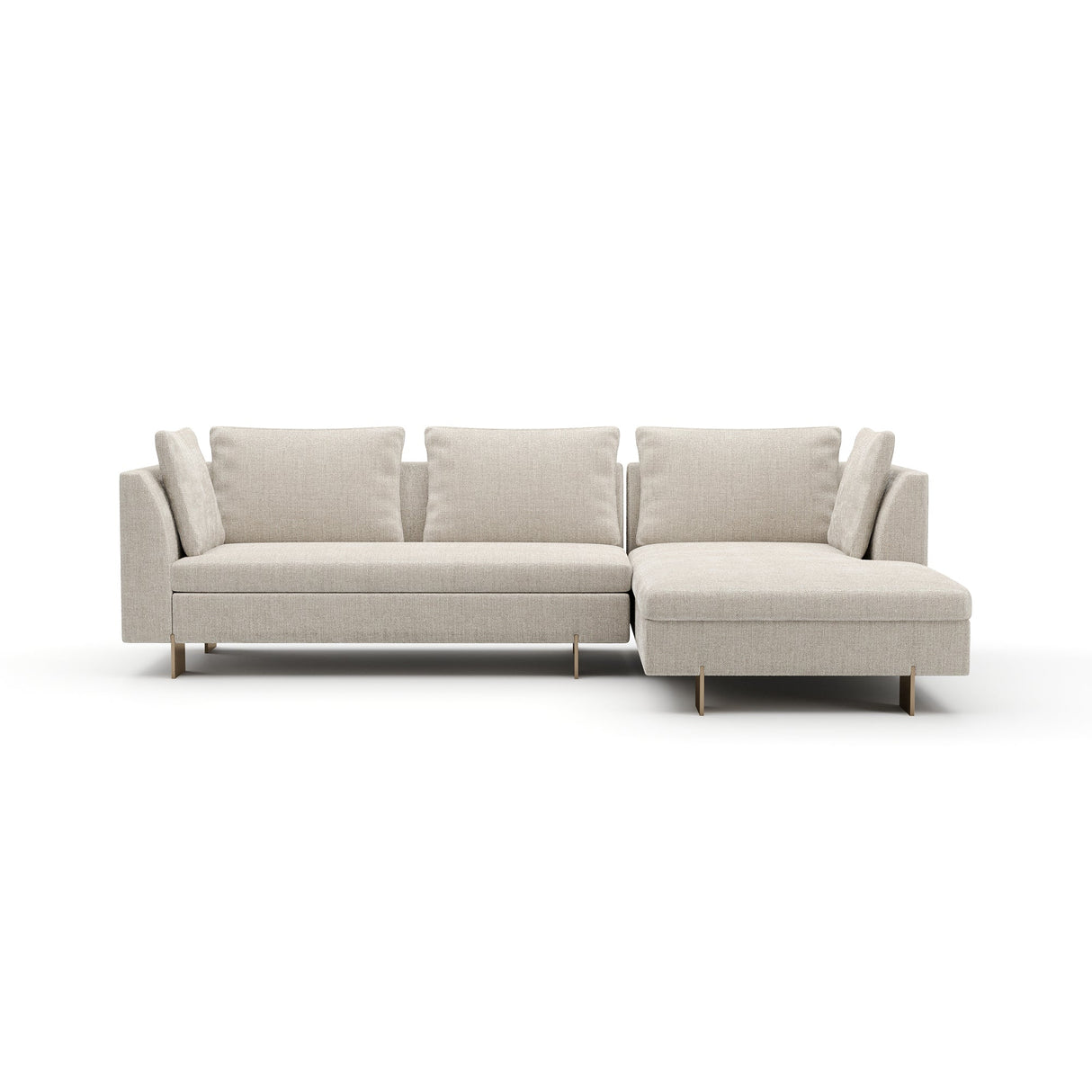 Sofa Pearl - Leżanka narożna prawa | Caracole Altura