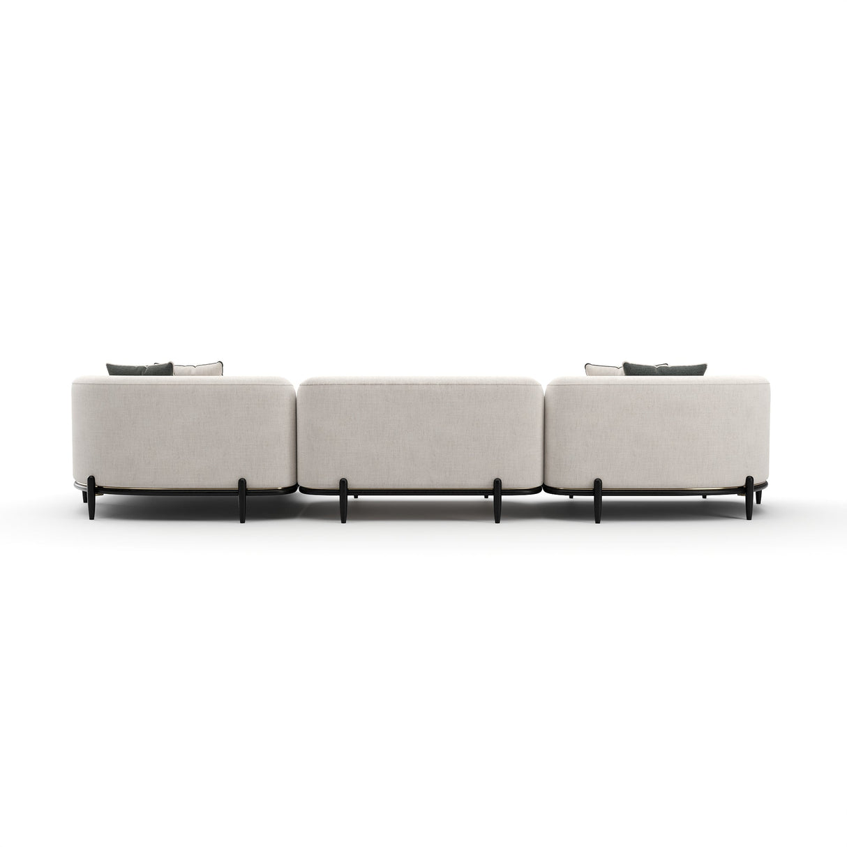 Sofa segmentowa | Caracole Madera Raf Duży segment L