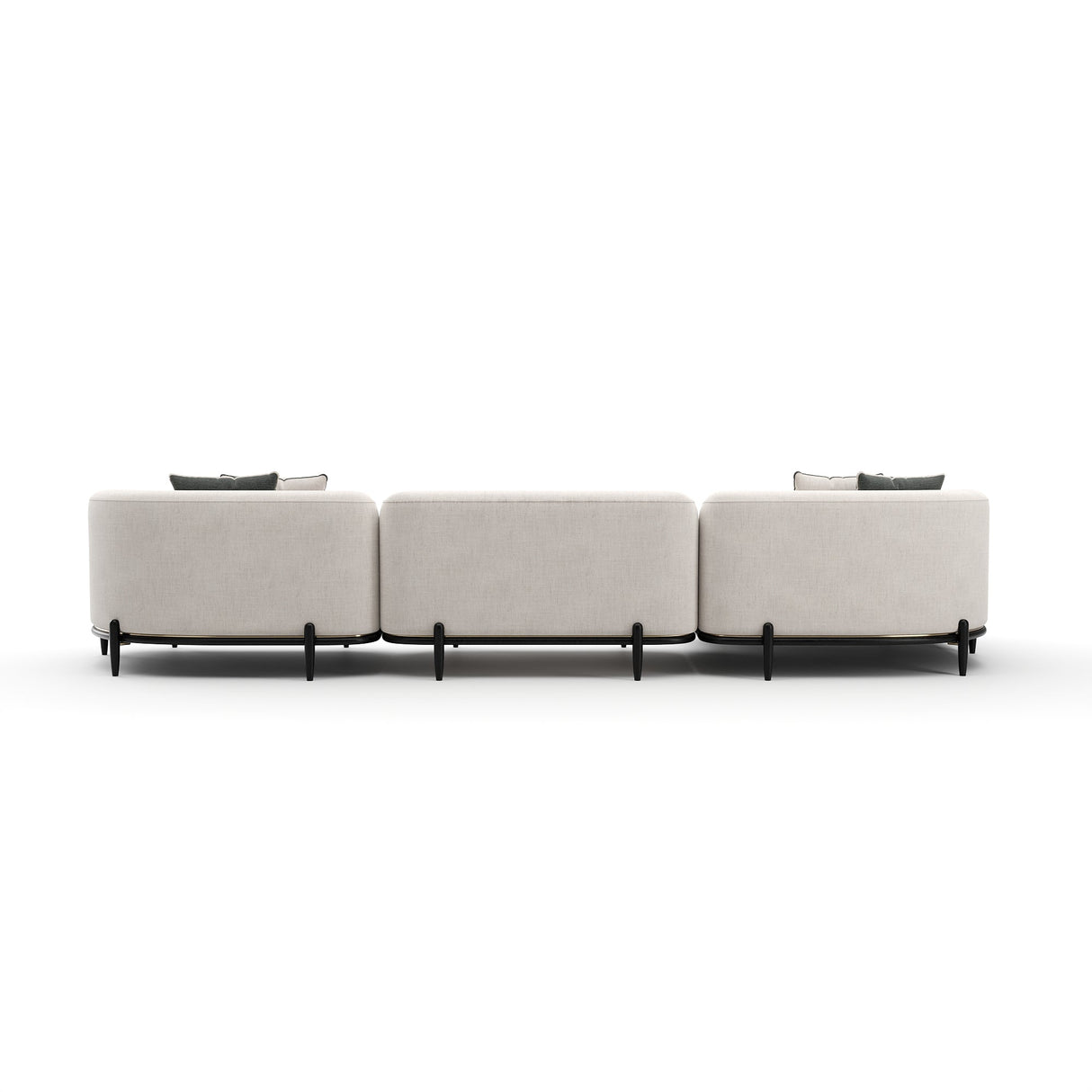Sofa segmentowa | Caracole Madera Large RT Chaise