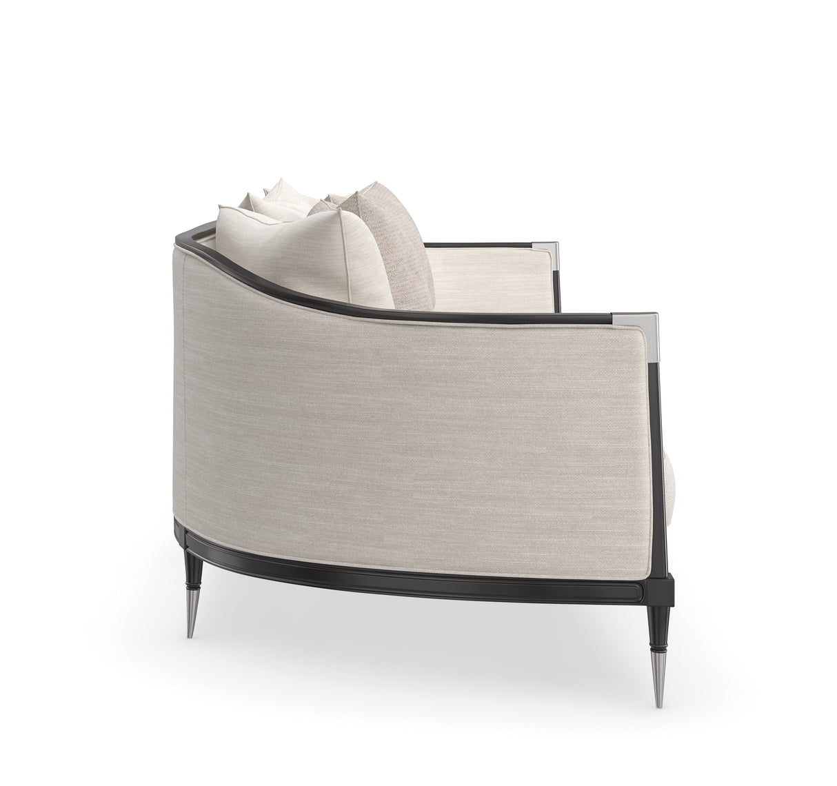 Klasyczna sofa z szezlongiem | Caracole Splash of Flash