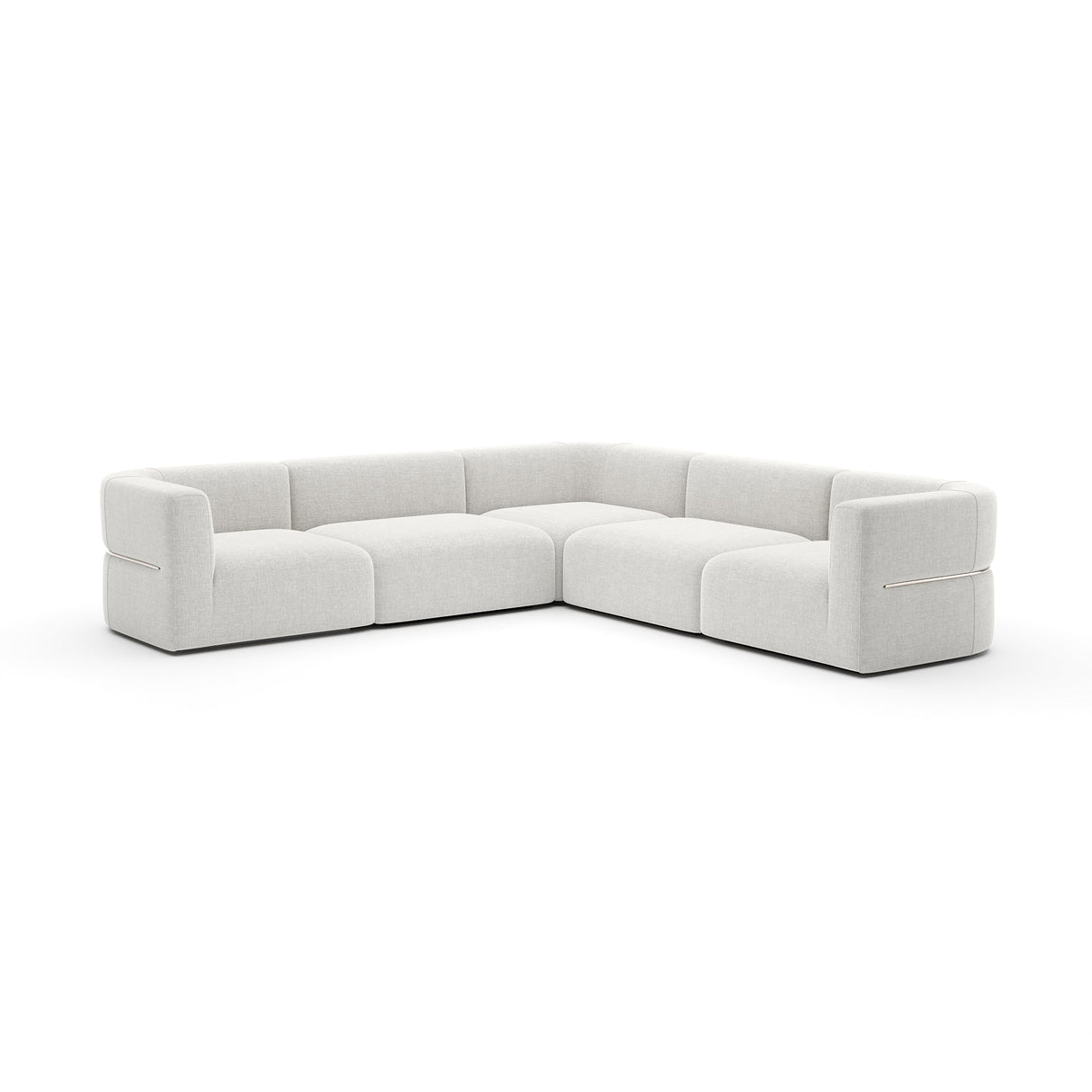 Sofa segmentowa Linnen L | Rytm Carakole