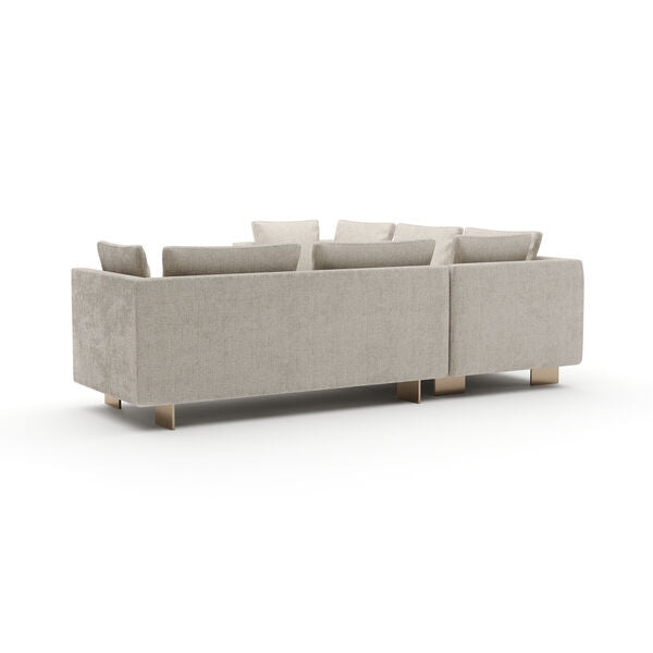 Perłowa Sofa | Caracole Altura Laf L Mały