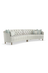 Pikowana sofa obszyta gwoździami | Caracole Laf | Caracole.eu.com