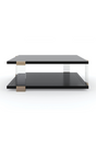 Kwadratowy czarny stolik kawowy | Caracole I'll Take The Corner Table | Caracole.eu.com