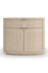 Kremowa szafka nocna Shagreen | Caracole Simply Perfect | Caracole.eu.com