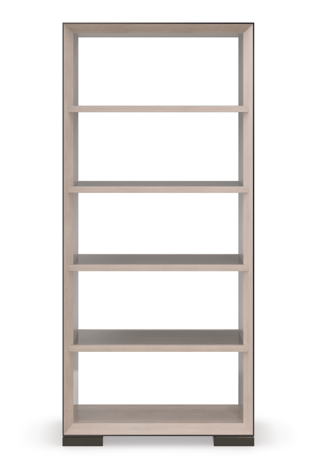 Brązowa szklana półka na książki | Caracole High Rise | Caracole.eu.com