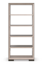 Brązowa szklana półka na książki | Caracole High Rise | Caracole.eu.com