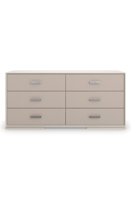 Klasyczna komoda z 6 szufladami | Caracole Silver Lining | Caracole.eu.com
