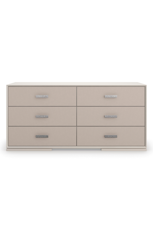 Klasyczna komoda z 6 szufladami | Caracole Silver Lining | Caracole.eu.com