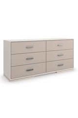 Klasyczna komoda z 6 szufladami | Caracole Silver Lining | Caracole.eu.com