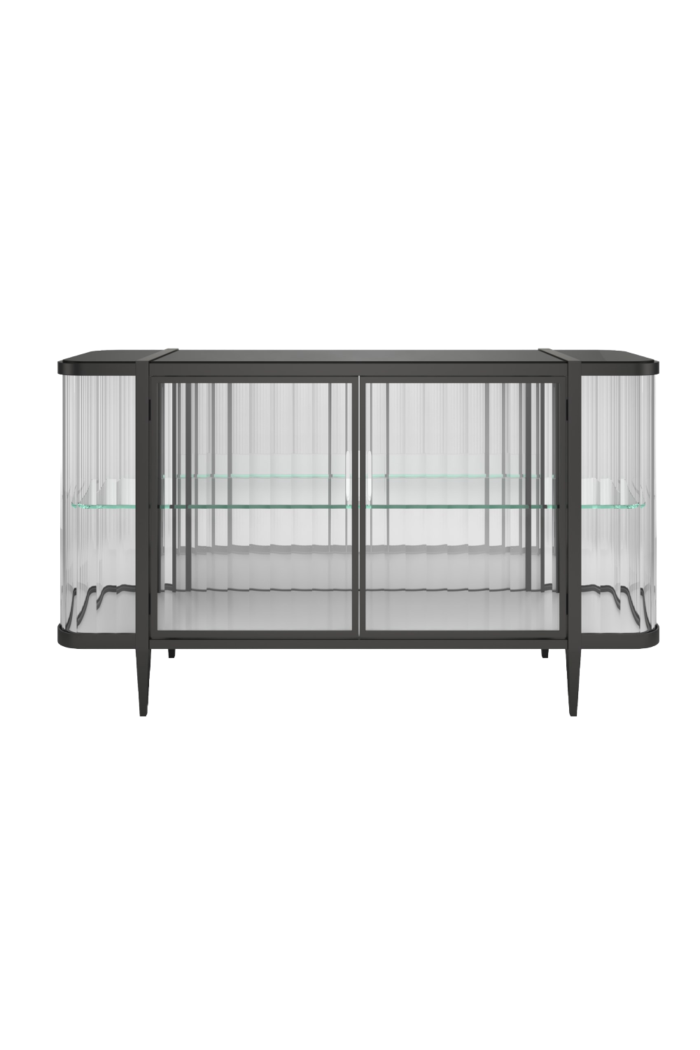Komoda Wavy Mirror z 2 drzwiami | Caracole Stop And Stare | Caracole.eu.com