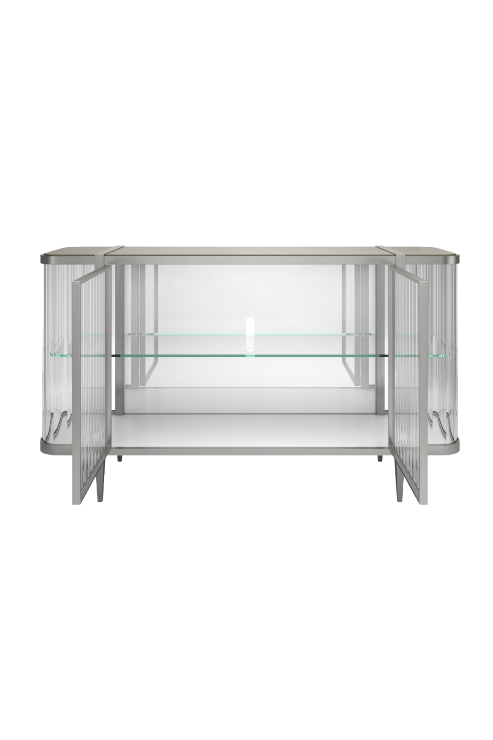 Komoda Wavy Mirror z 2 drzwiami | Caracole Stop And Stare | Caracole.eu.com