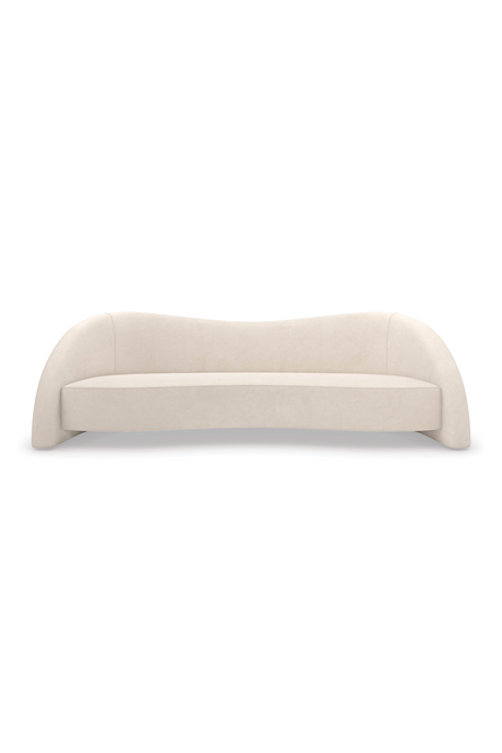 Biała sofa o swobodnym kształcie | Ruch Caracole | Caracole.eu.com