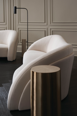 Biała sofa o swobodnym kształcie | Ruch Caracole | Caracole.eu.com