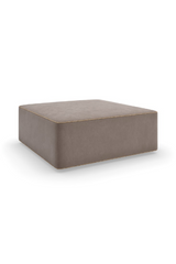 Brązowa sofa modułowa z lamówką | Caracole Marbella | Caracole.eu.com