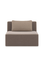 Brązowa sofa modułowa z lamówką | Caracole Marbella | Caracole.eu.com