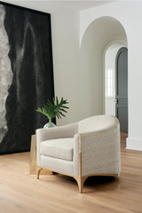 Krzesło beczkowe w stylu Mid-Century Modern | Caracole The Svelte | Caracole.eu.com
