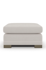 Puf Chenille Modern | Caracole Deep Retreat | Caracole.eu.com