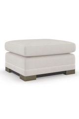 Puf Chenille Modern | Caracole Deep Retreat | Caracole.eu.com
