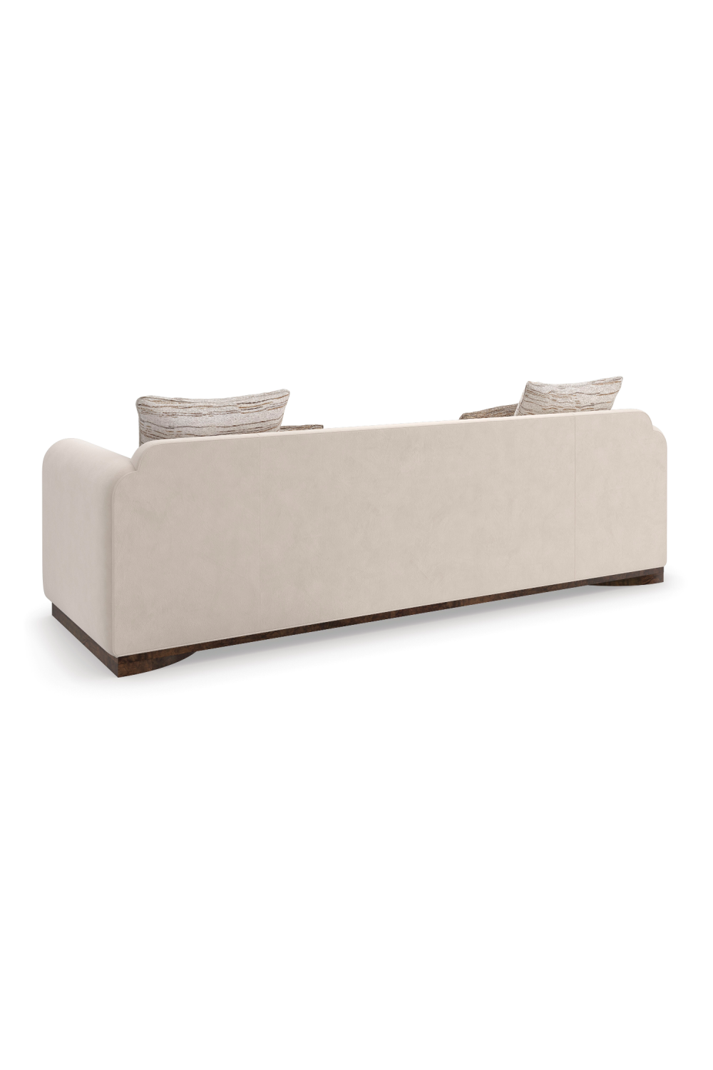 Kremowa aksamitna sofa | Caracole Dimitri | Caracole.eu.com