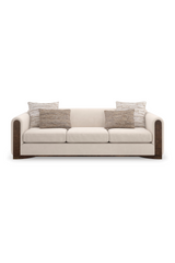 Kremowa aksamitna sofa | Caracole Dimitri | Caracole.eu.com