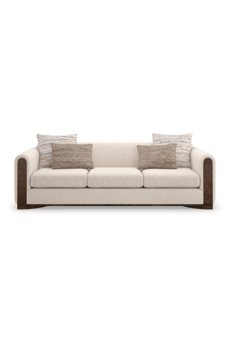 Kremowa aksamitna sofa | Caracole Dimitri | Caracole.eu.com