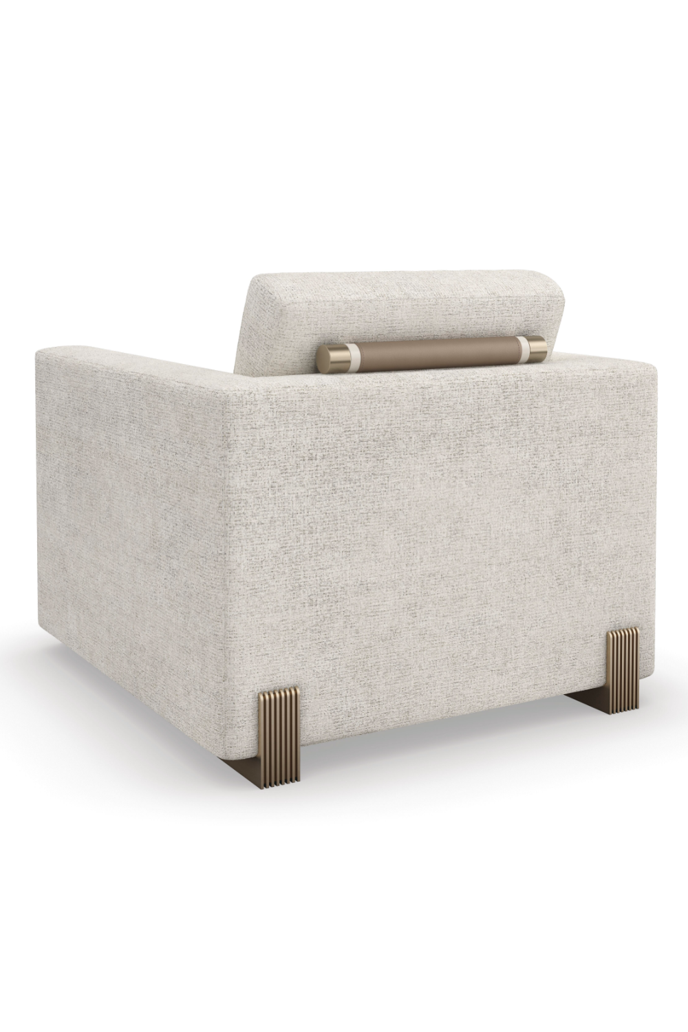 Fotel wypoczynkowy z tkaniny tkanej | Caracole Counter Balance | Caracole.eu.com