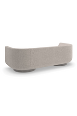 Zakrzywiona sofa w kolorze ciemnoszarym | Maszynka do strzyżenia Caracole | Caracole.eu.com