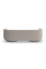 Zakrzywiona sofa w kolorze ciemnoszarym | Maszynka do strzyżenia Caracole | Caracole.eu.com