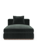 Czarna tapicerowana sofa modułowa | Caracole Bello | Caracole.eu.com