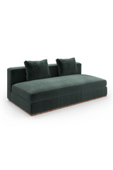 Czarna tapicerowana sofa modułowa | Caracole Bello | Caracole.eu.com