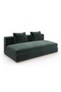 Czarna tapicerowana sofa modułowa | Caracole Bello | Caracole.eu.com