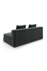 Czarna tapicerowana sofa modułowa | Caracole Bello | Caracole.eu.com