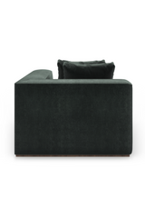 Czarna tapicerowana sofa modułowa | Caracole Bello | Caracole.eu.com
