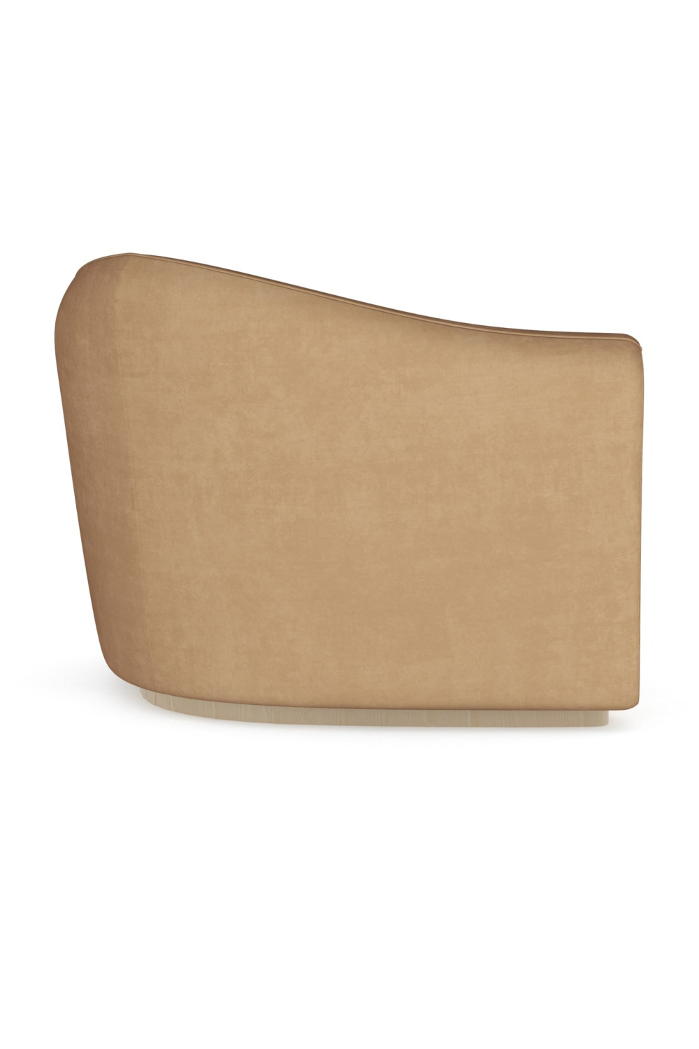 Brązowa aksamitna sofa klinowa | Caracole Kalahari | Caracole.eu.com