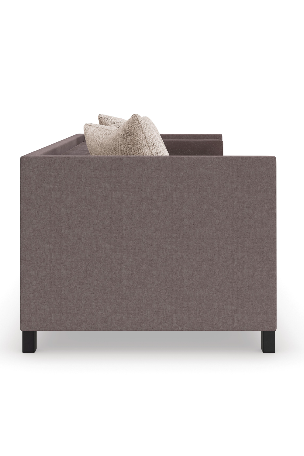 Brązowa klasyczna sofa | Caracole Tuxedo | Caracole.eu.com