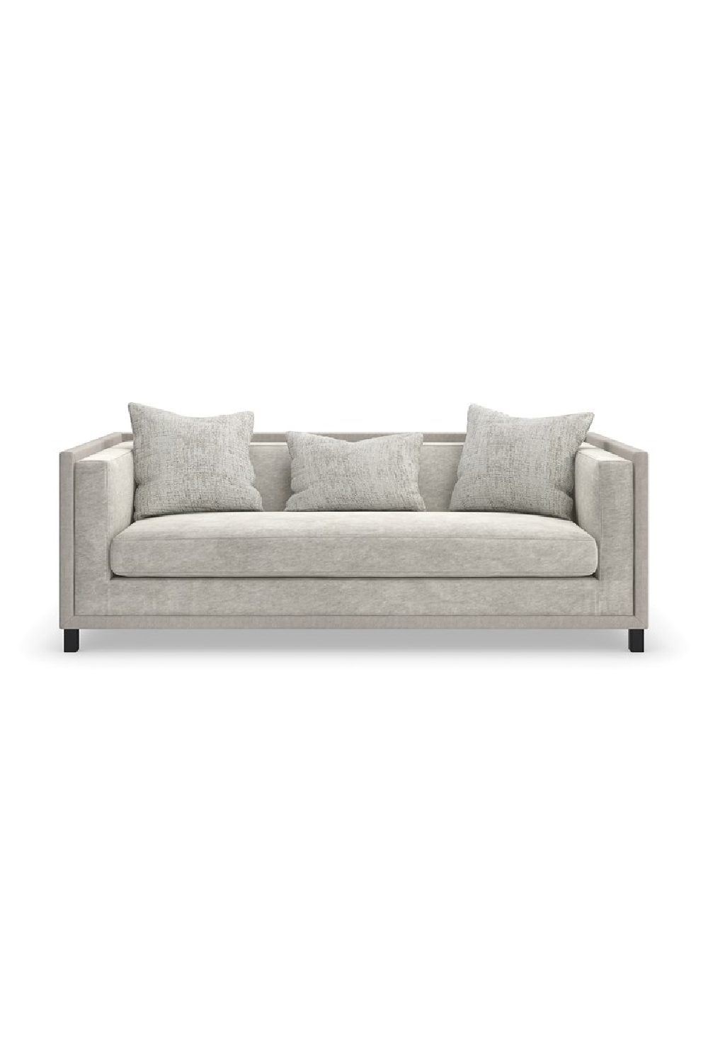 Jasnoszara sofa | Caracole Tuxedo | Caracole.eu.com